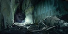 Underground concept hanging sphere
