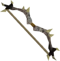 Dark bow (white) detail