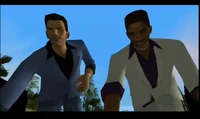 Tommy y Lance preparandose