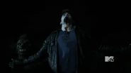 Alpha attacks Derek