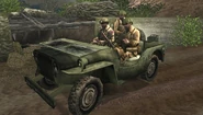 Call of Duty Roads to Victory Jeep