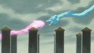 Byakuya and the Reigai attack