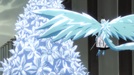 Reigai-Hitsugaya seals Byakuya