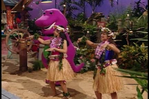 Barney's Hula Dance