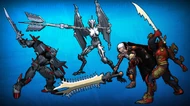 Melee Weapon Pack Costume Set Detail 3