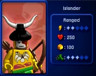Islander battles