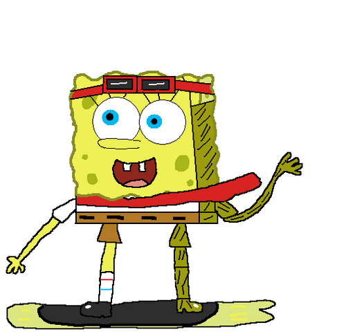 Download this Rider Spongebob picture