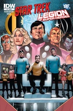 Star Trek - Legion of Super-Heroes issue 1 cover