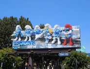 Smurfsmoviebillboard