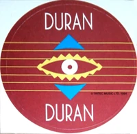 4 inch sticker duran duran by tritec music