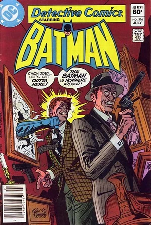 Cover for Detective Comics #516