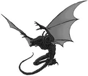 Flying xenomorph