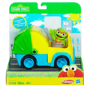 Oscar the grouch's garbage truck hasbro 1