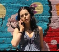 Liz Gillies in music video