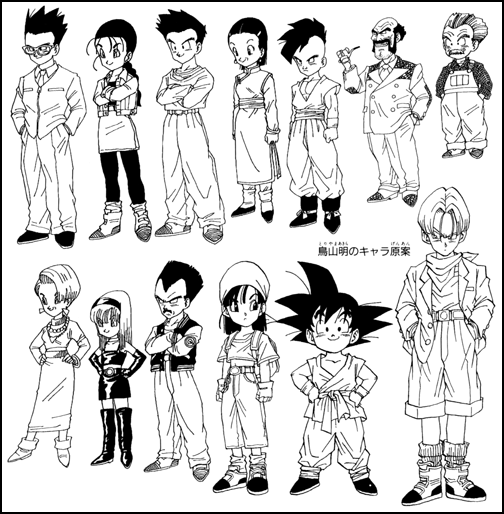 The Characters from DBZ-How They Are in GT