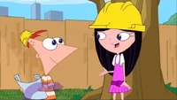 Phineas and Isabella helmet