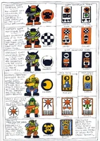Ghazghkull's Goff Warband Symbols 2