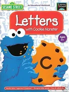 LettersWithCookieMonsterEducationalWorkBook