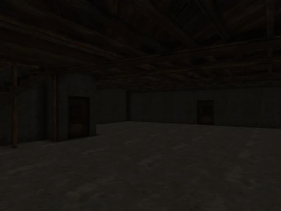Basement - Walls - Mom's - Cinder Blocks