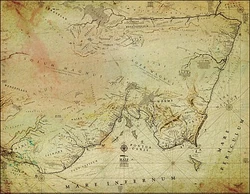 Map HALF-CONTINENT Full