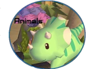 Animals Button