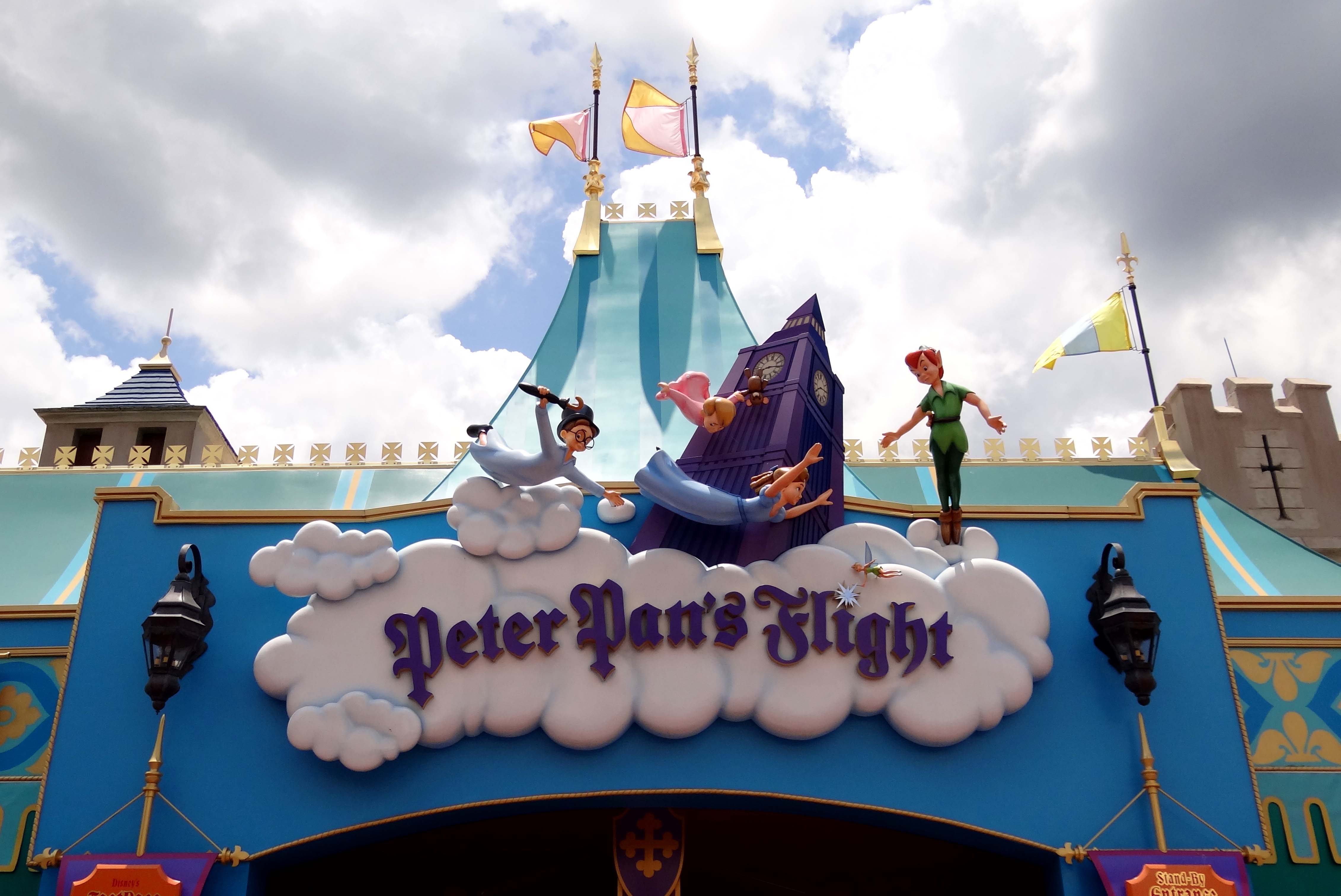 peter pan flight
