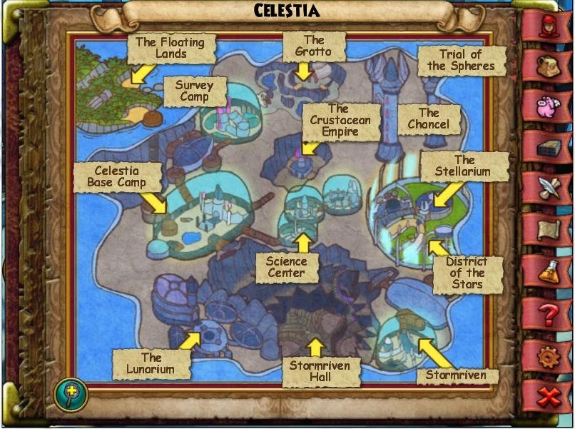 Wizard101 Celestia Housing
