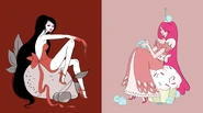 Bonnibel and Marceline - Sweet Seat - by Natasha
