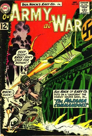 Cover for Our Army at War #122