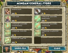 Minoan General Store Panel