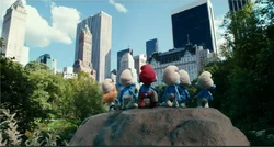 Smurfs In New York City