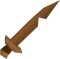 Rusty sword detail