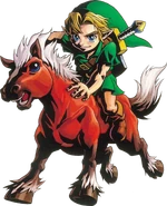 Link and Epona (Majora's Mask)