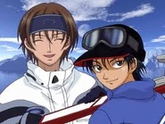 Ryoma Fuji skiing