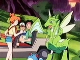 EP108 Misty con Scyther y Marill de Tracey