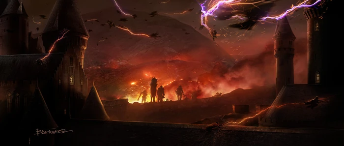 Concept artwork 1 Battle of Hogwarts