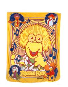 Fraggle Rock Music Fleece Blanket