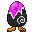 Pink Legged Bird Egg