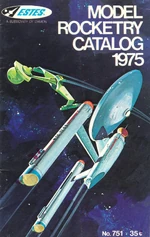 Estes Industries 1975 Catalog Cover