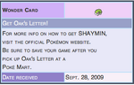 English Shaymin