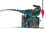 Jurassic Park Raptor Alpha by hellraptor
