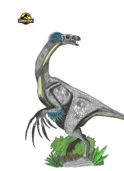 Jurassic Park Therizinosaurus by hellraptor