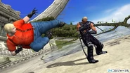 Bob versus Raven - Tekken 6 Bloodline Rebellion - PSP