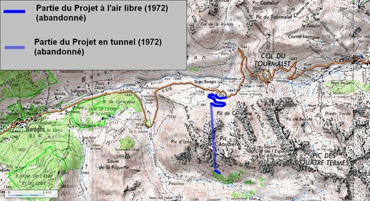 Tunnel du Tourmalet (65 Haute Pyrénées)