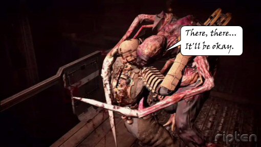 Horror Dead Space Porn - Dead Space 3 gained co-op because gamers didn't fancy facing ...