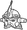 Icon marked beast eyes helmet