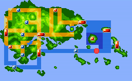 Mirage Island Map
