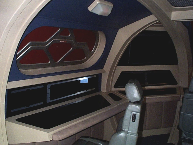 Cockpit des Runabout Sets - Hinterer Sitz an Backbord