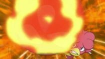 EP639 Magby usando puño fuego