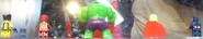 Back of marvel minifigs